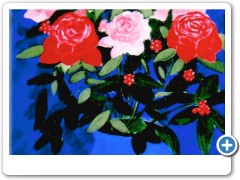 white-red-roses